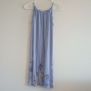 Apt. 9 Purple Nightgown Women Size Medium Beautiful Lilac Color W/ Floral Detail